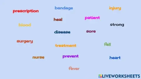 Vocabulary Builder- staying alive