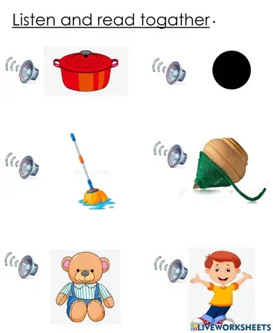 Listen and read togather