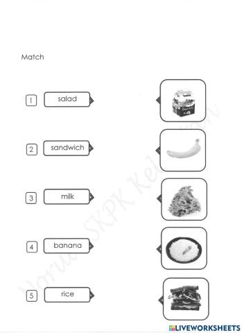 Food Pendidikan Khas (Learning disability)