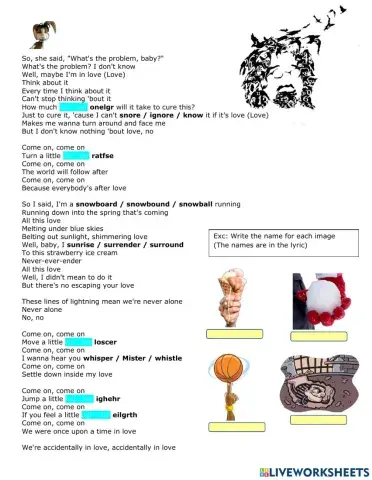 English through music