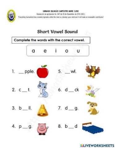 Vowel