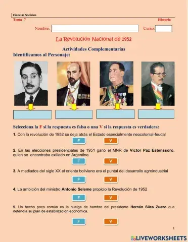 Revolución Nacional del 9 de abril 1952