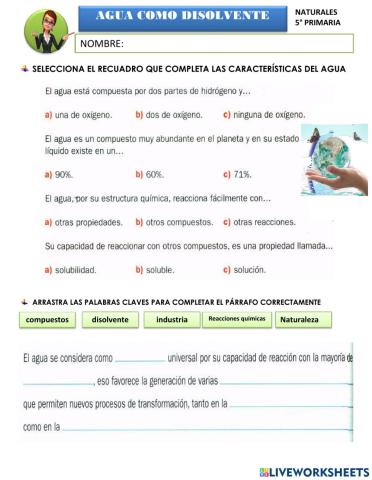 Importancia del agua