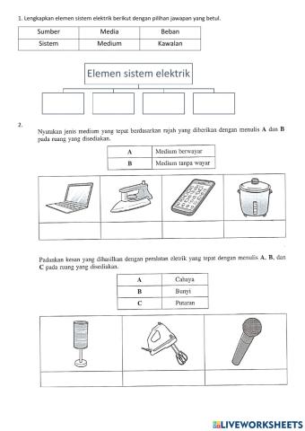Latihan elemen sistem elektrik 2