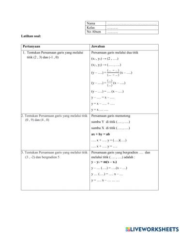 LATIHAN PROGRAM LINEAR 1