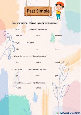 PAST SIMPLE
