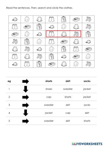 Unit 7 : Picture Search Puzzle