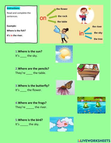Prepositions and Grammar It's-They're