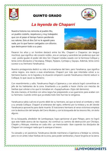 La leyenda de Chaparri