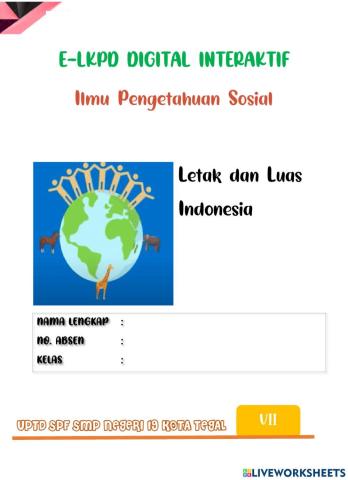 LKPD 1 Pengertian ruang