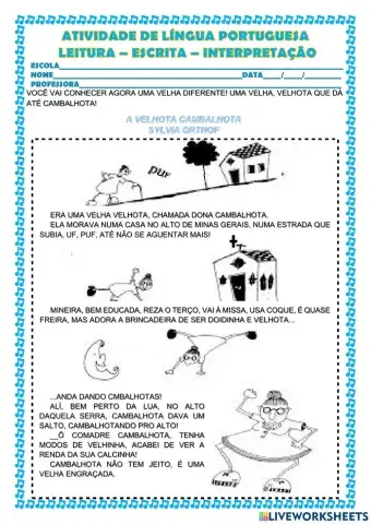 A velhota cambalhota