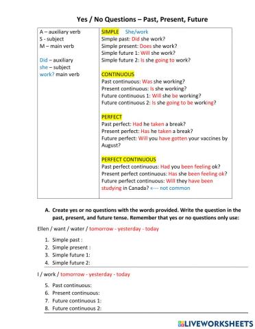 Yes - No Questions
