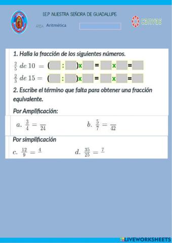 Transformando fracciones- PARTE I