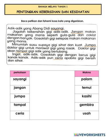 Menu sihat
