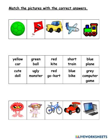 Let's play-adjectives-