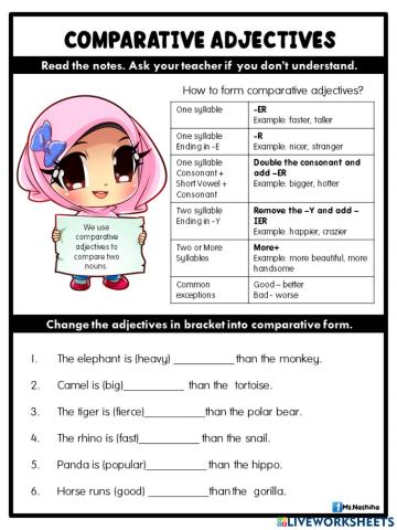 Module 8 : amazing animals