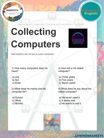 Collecting Computers