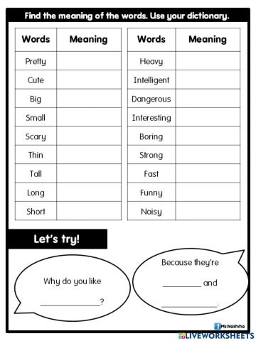 Module 8 : amazing animals