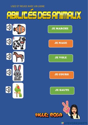 Abilités des animaux