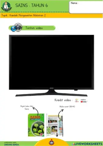 Sains T6 - Pengawetan Makanan 2