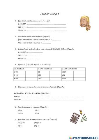 Los números naturales