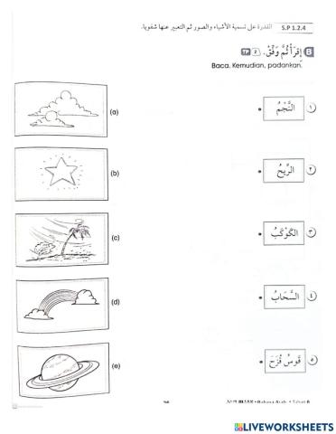 Bahasa Arab Tahun 6 Tajuk 3