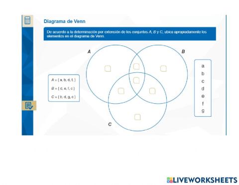 Introducción a las Operaciones entre conjuntos