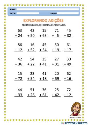 Explorando Adições
