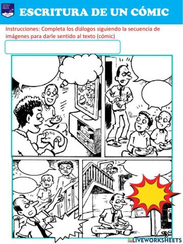 ESCRITURA DE CÓMIC
