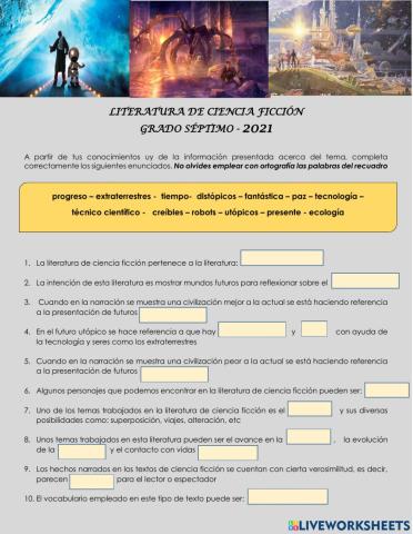 Literatura de ciencia ficción