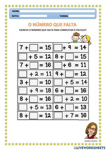 O Número que Falta
