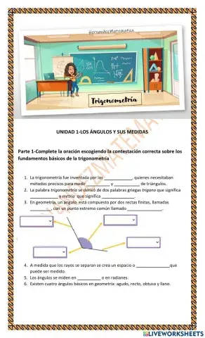 Unidad 1-Los ángulos y sus medidas