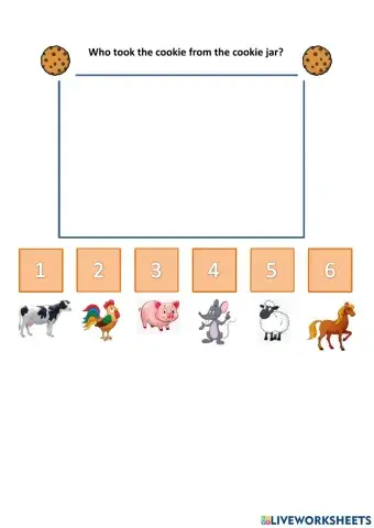 Who took the cookie from the cookie jar?