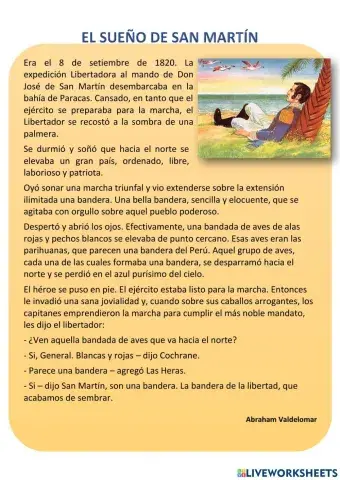 Sueño de san Martín