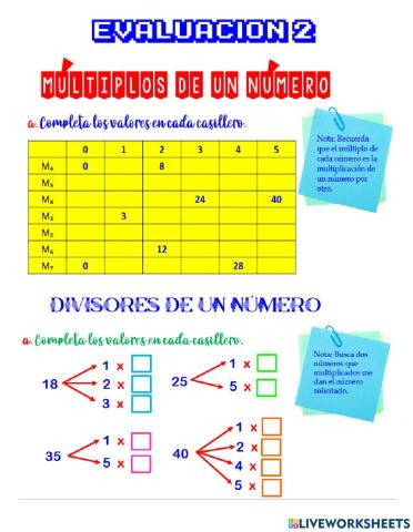 Evaluación de aritmética