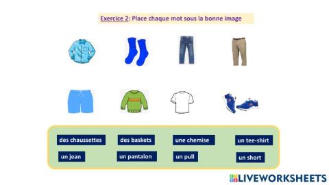 Les vêtements