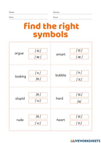 Short and long vowels