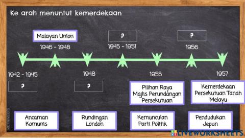 Ke Arah Menuntut Kemerdekaan
