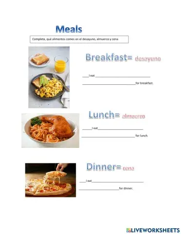 Meals
