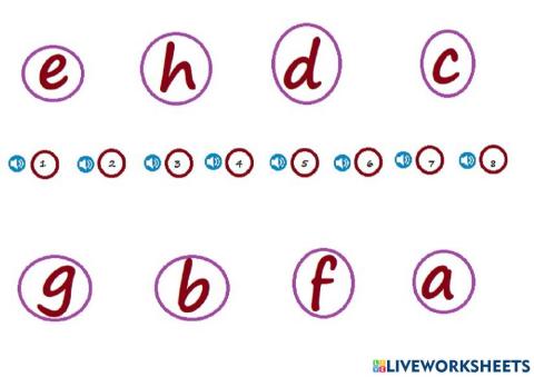identify alphabet sounds