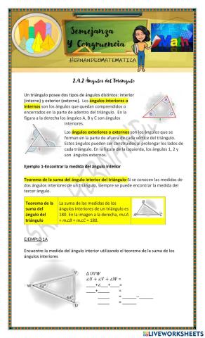 2.A.2 Ángulos del Triángulo