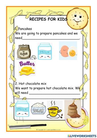 Recipes for kids