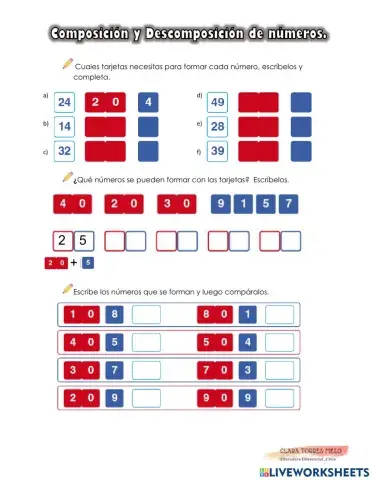 Números hasta el 100