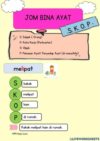 Bina Ayat Kata Kerja