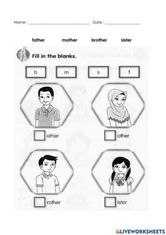 My Family PPKI Year 1