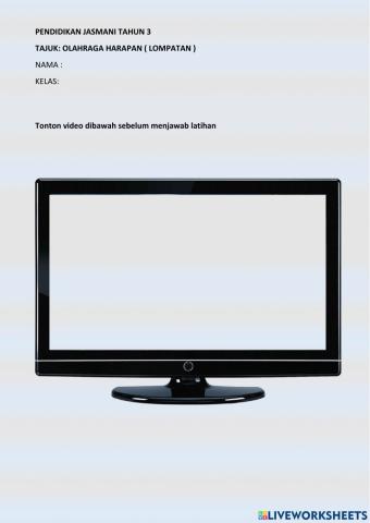 Pj tahun 3 : lompat dan mendarat