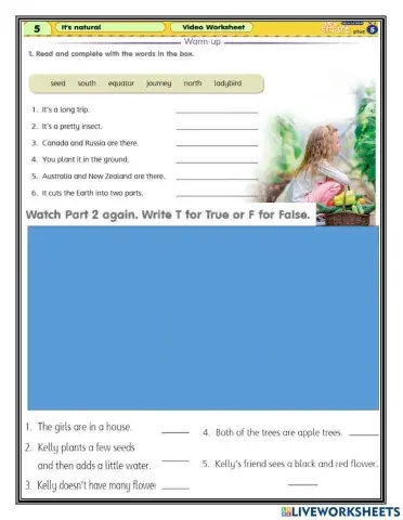 It-s Natural Video Worksheet