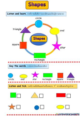 Shapes and Counting by Tens P.4