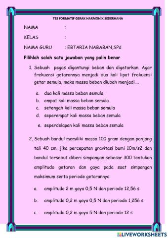 perbaikan soal harmonik ukin yes