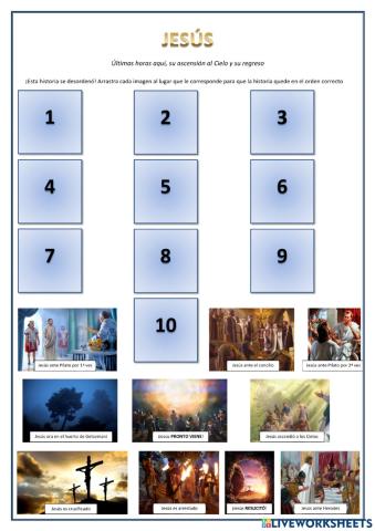 Jesús - Sus últimas horas aquí y Su regreso